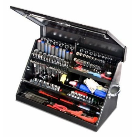 QUALITY CRAFT INDUSTRIES Tool Box, Steel, Black, 30 in W x 15 in D ME300B